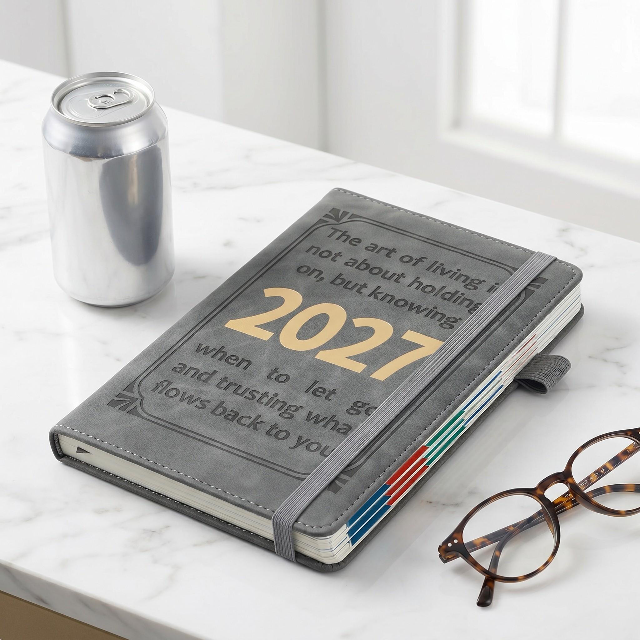 2027 Planner Daily Weekly Monthly Schedule Book, 12 Month Organizer, Goal Planning, Habit Tracker, to Do Lists, Time Management Planner