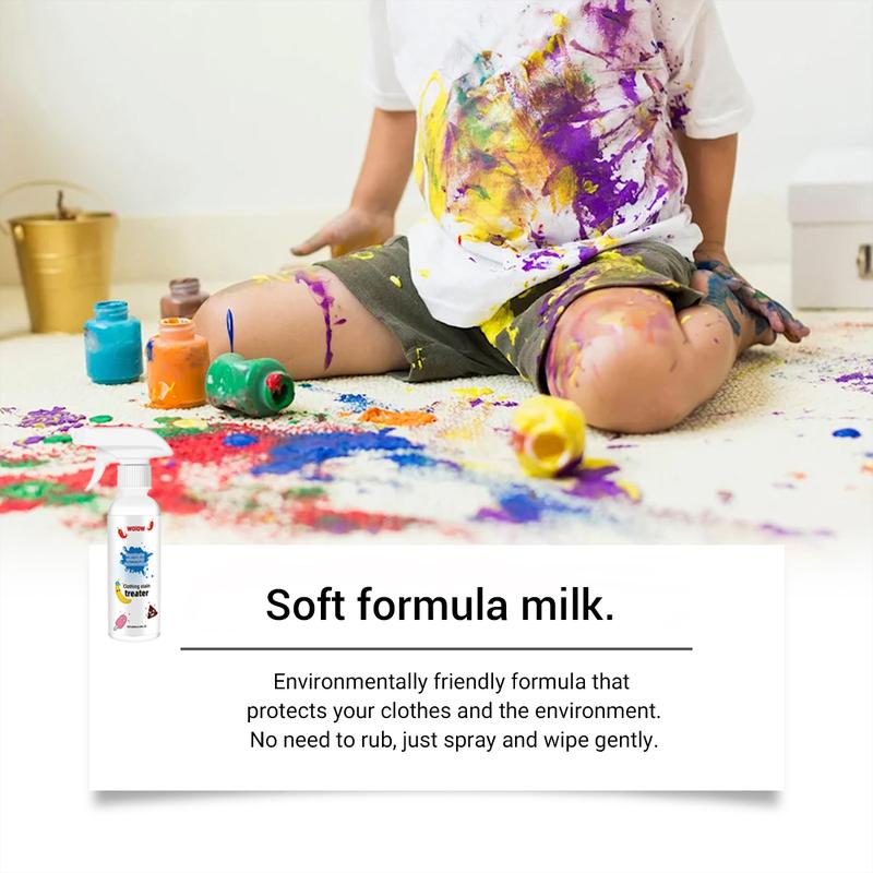 WOiOW Clothing Stain Remover Spray 200ml - Powerful Safe Biodegradable Formula for Clothes Carpets Quick Fix for Food Grease Set In Stains Portable Easy to Use Household Cleaner Detergent WOiOW Clothing Stain Remover Spray 200ml - Powerful Safe Biodegradable Formula for Clothes Carpets Quick Fix for Food Grease Set In Stains Portable Easy to Use Household Cleaner Detergent