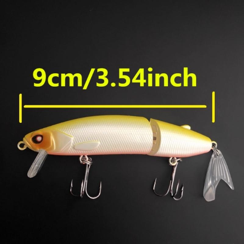 Same Model Replica S-Shaped Swimbait Lure, High-Quality Fishing Bait for Anglers, Durable and Effective Fish Attractant