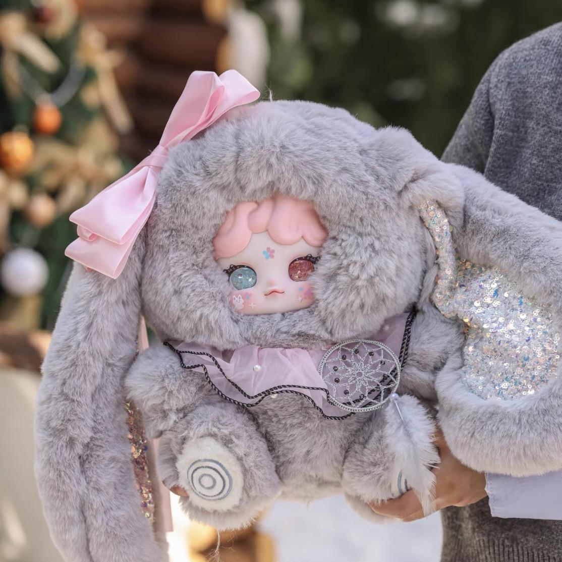 Bella 600% Dream-Catcher Rabbit Series Plush Blind Box | 6+2 Hidden| Feather Bead Plush Decor