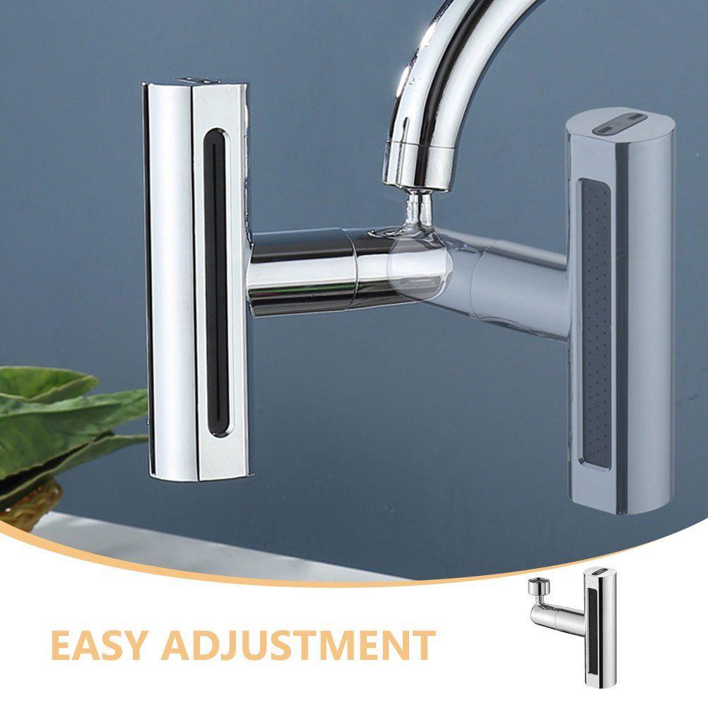 1PCS Faucet Extender Faucet Adapter Swivel Aerator Kitchen Sink Aerator Kit Sink Extender Lengthen Sprayer Ingredient Bubbler