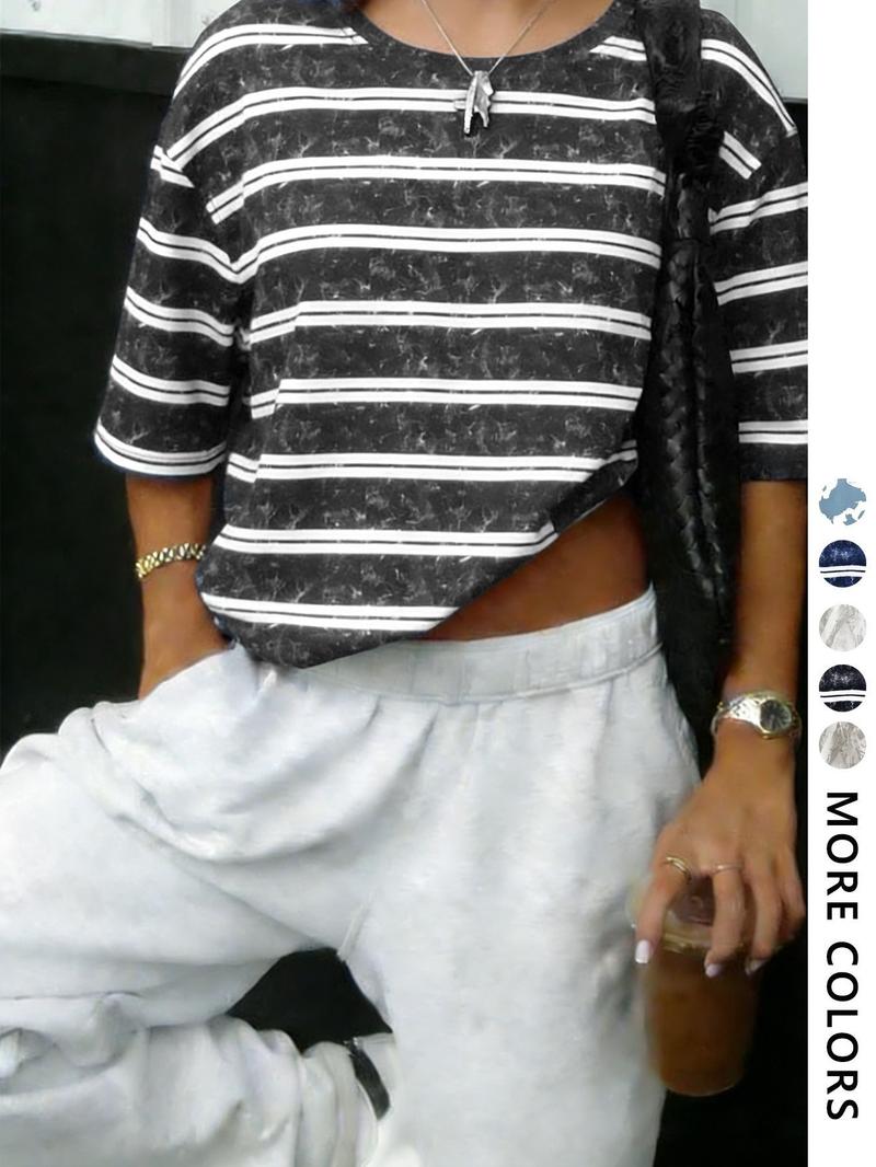 Unisex Camouflage Print T-Shirt, Short Sleeve Casual Top, Full Body Pattern Design, Simple Minimalist Style for Daily Wear