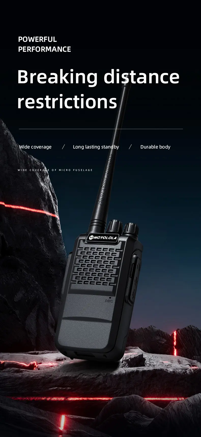 2PCS portable UHF analog two-way walkie talkie with dust-proof and durable design, supporting Type-C charging, convenient and durable, 22 day ultra long standby, suitable for communication equipment in outdoor camping, hiking, skiing and adventure teams