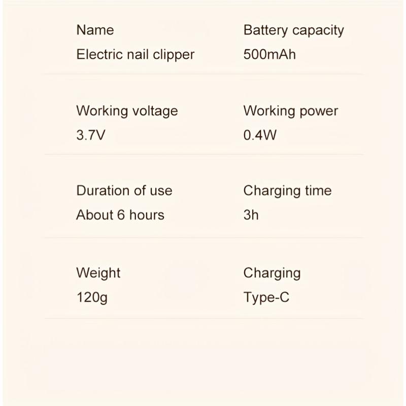 Smart Electric Nail Clipper 2-in-1 Nail Polisher Trimmer, USB Rechargeable, with Anti-Cut, Grinding, and Lighting Functions, Ideal for Manicures, Nail Filing, Polishing, and Shaping, a Perfect Gift