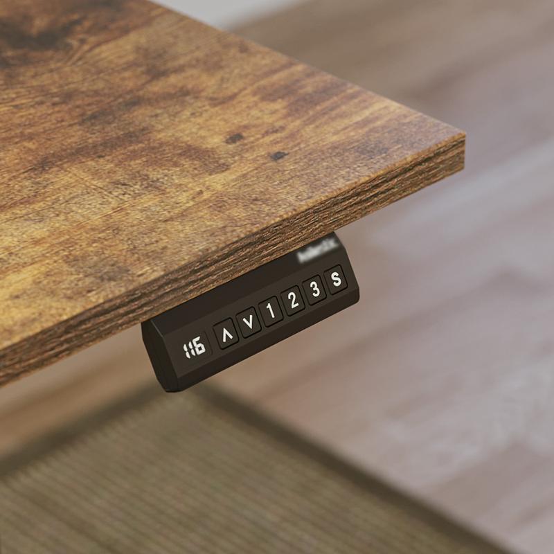 Agilestic L Shaped Standing Desk, Electric Height Adjustable Home Office Desk, Large Ergonomic Computer Desk with 3 Memory Buttons, Cable Management, Corner Desk for Home & Office Workstations