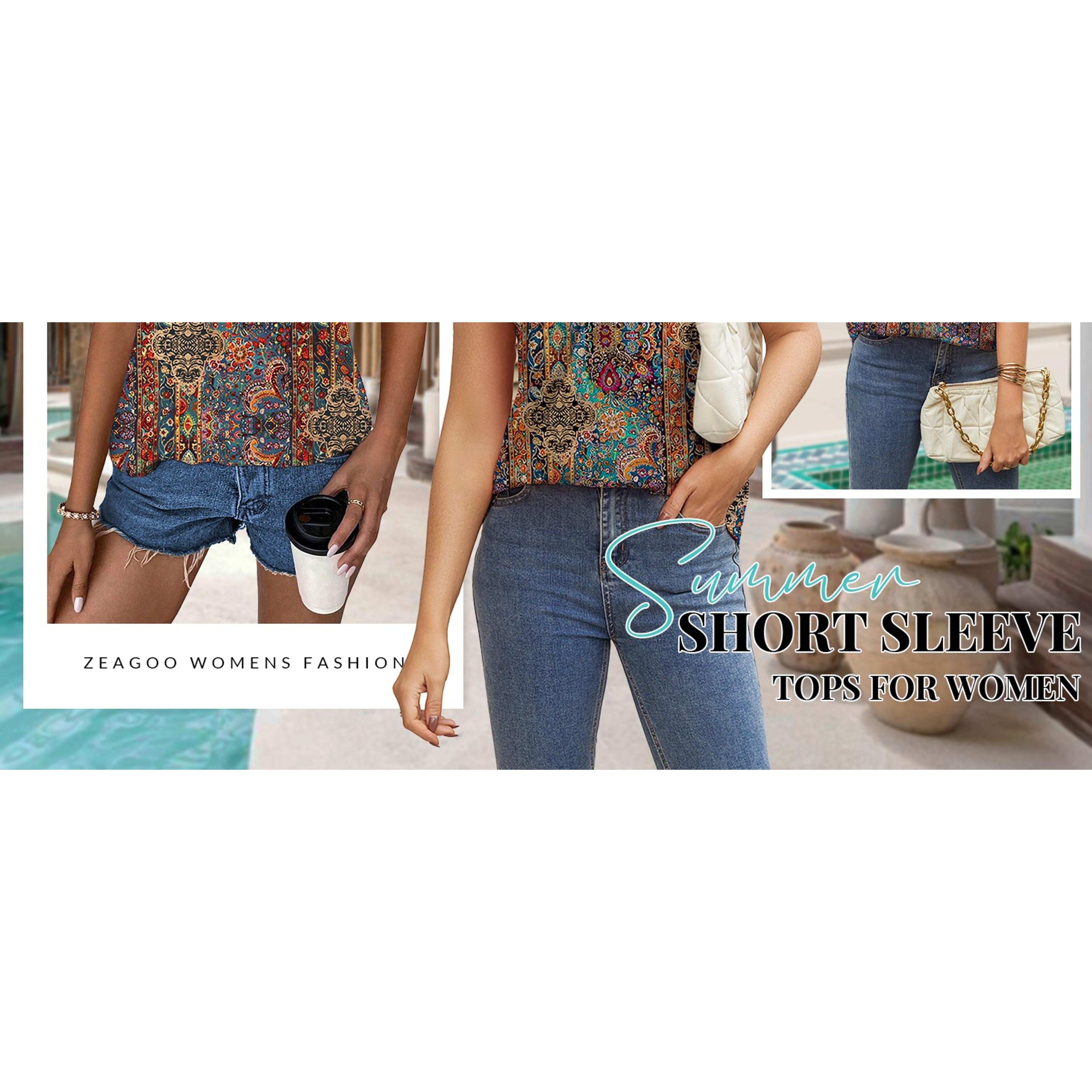 Womens Tops Short Sleeve V Neck Shirts Summer Dressy Casual Business Clothes Work Blouses Fashion Clothing Outfits Womens Tops Short Sleeve V Neck Shirts Summer Dressy Casual Business Clothes Work Blouses Fashion Clothing Outfits