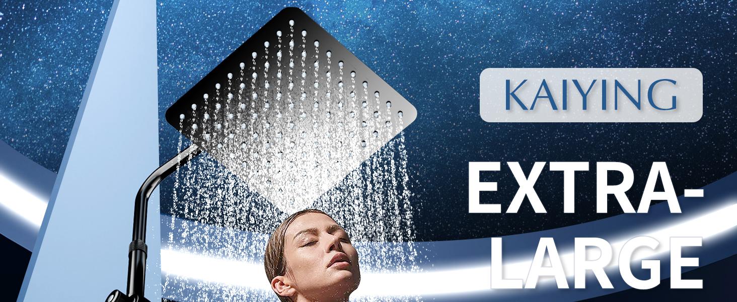 Dual Shower Heads with Handheld Spray Combo Set, Magnetic Filtered Showerhead, Bathroom High Pressure Rainfall Shower Head and Handle Set with Filter for Hard Water, 79" Long Hose