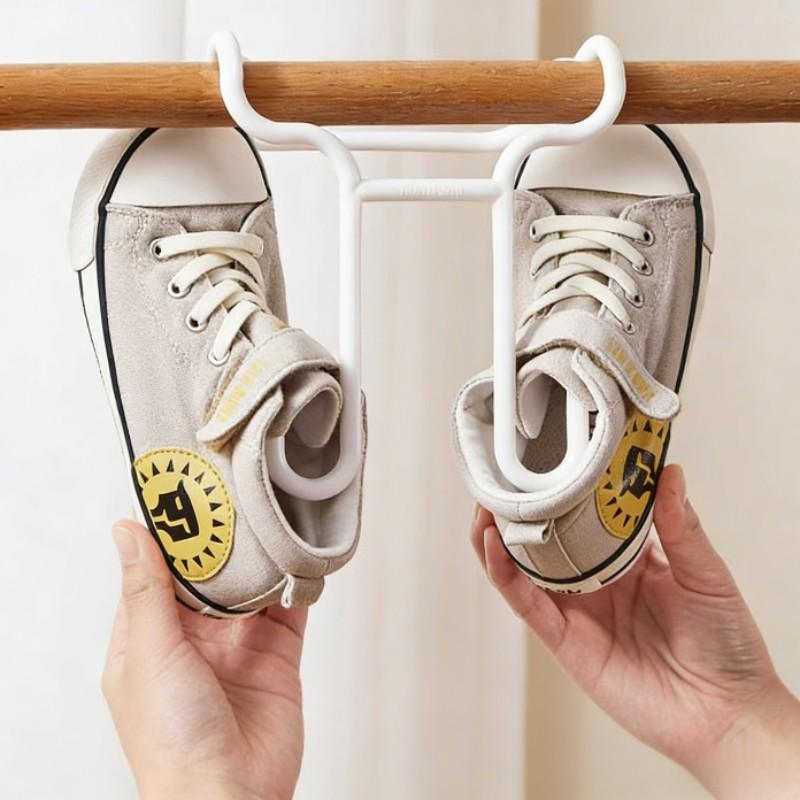 Shoe Drying Rack for Home Balcony, Standing Storage Rack, No Installation Required, Space-Saving Multi-Functional Shoe Holder