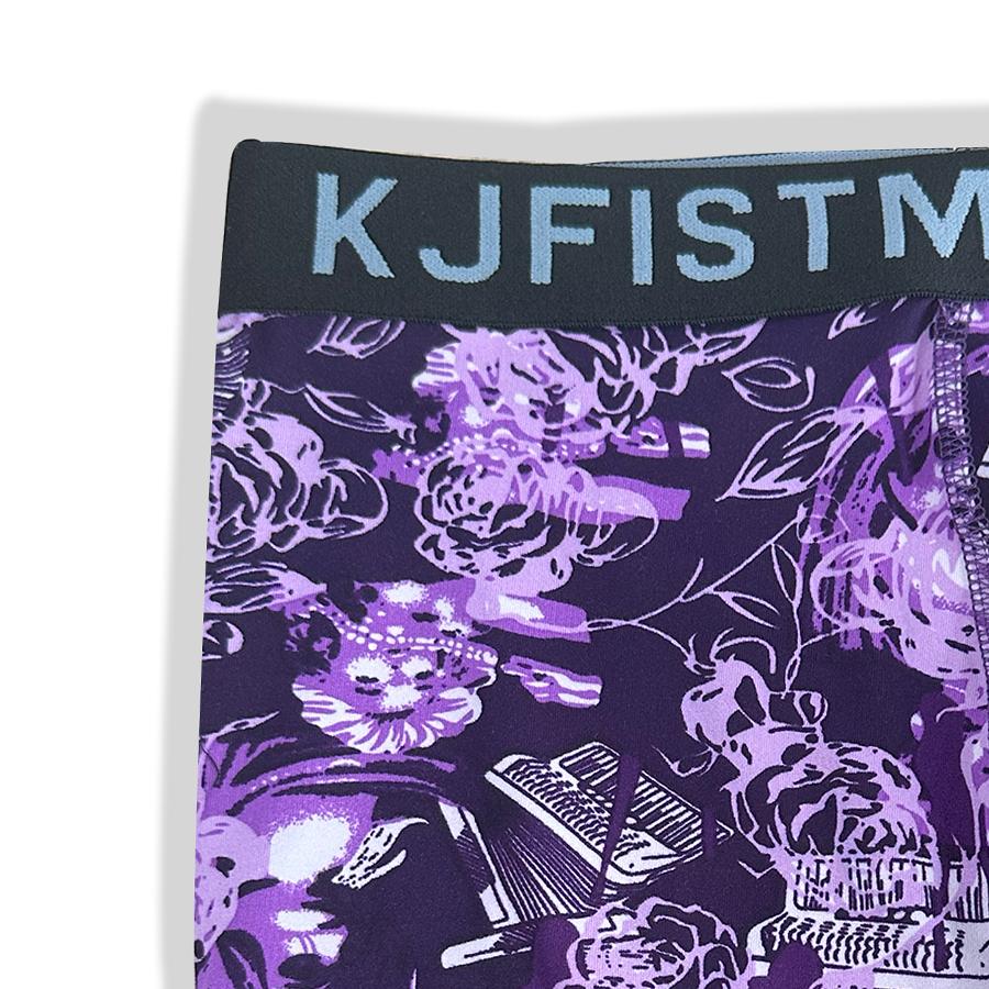 KJFISTMU 8-Piece Random Graffiti Printed Casual Sports Boxer Shorts Breathable Elastic Comfortable Wear for Everyday Use KJFISTMU 8-Piece Random Graffiti Printed Casual Sports Boxer Shorts Breathable Elastic Comfortable Wear for Everyday Use
