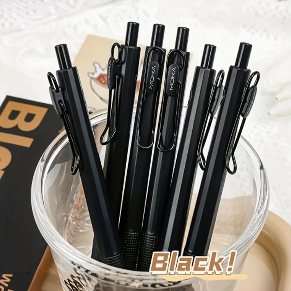Warrior Pen Set of 6, Smooth Writing, Durable Plastic 0.5mm Tip, Ideal for School & Office Use, Perfect Daily Task Tool