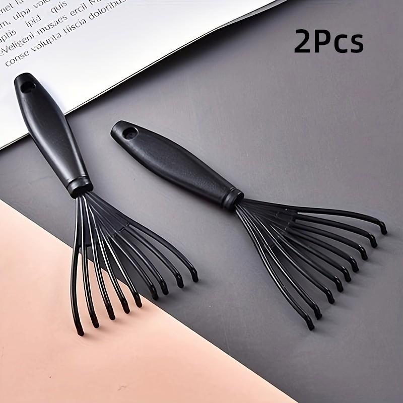 2-Piece Comb Cleaning Set, Mini Hairbrush Cleaner Claw, Comb Dehairing Tool, Essential Grooming Accessories for Smooth Hair Care