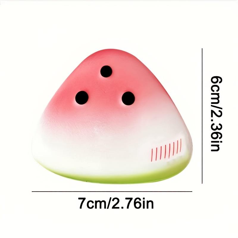 Festive pink-green watermelon squeeze toy-soft and fun texture, suitable for parties and classroom rewards, perfect for Eid al-Fitr, Christmas, Halloween, Thanksgiving, Easter gifts and party toys | fun texture |   soft touch, Squishies