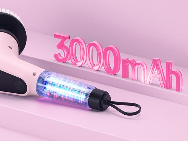 【Holiday Haul】Dovety Cleaning Brush Electric Spin Scrubber, Cordless Shower Scrubber, , with 4 Replaceable Brush Heads 3 Adjustable Extension Handle, 2 Adjustable Speeds for Bathroom,  Toilet, Household Kitchen Cleaner Supplies Home Portable,Appliance