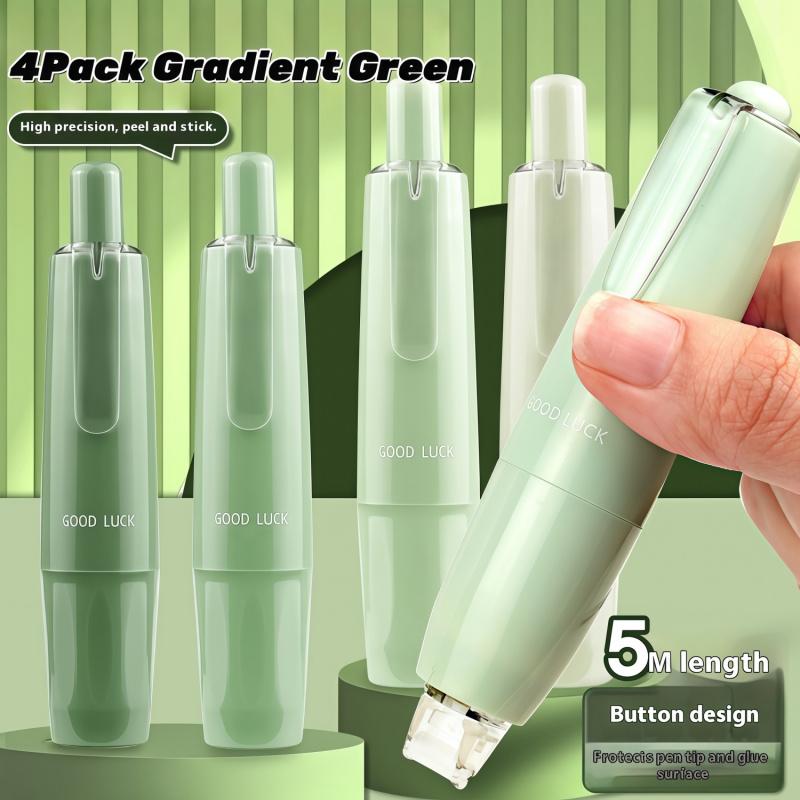 Double Sided Tape Roller, Retractable Glue Tape Roller, Adhesive Tape Dispenser Runner for Scrapbooking and Crafts, Arts Projects,Gift Wrapping, Photo-Safe