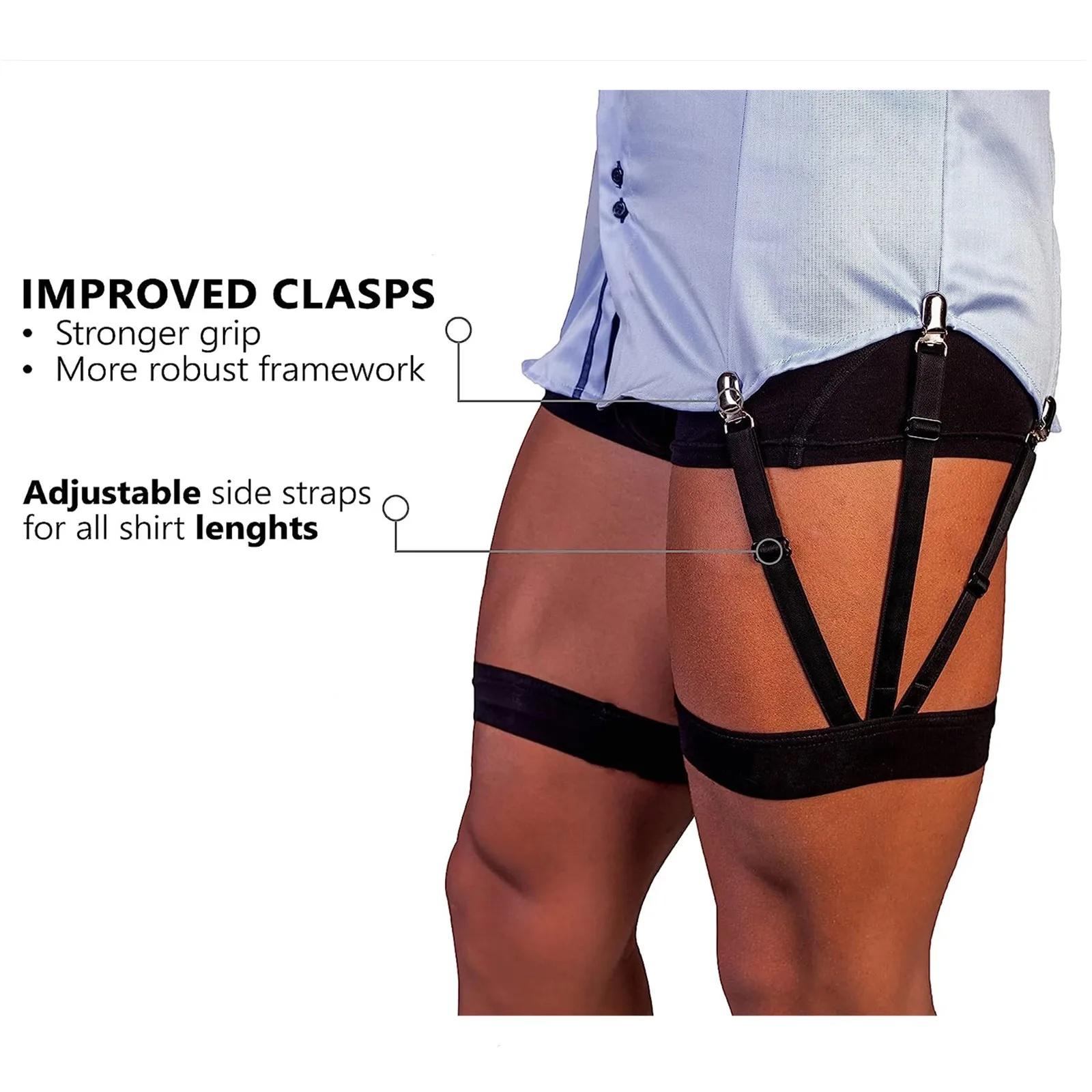 Anti-Slip Shirt Clip, Suit Shirt Anti-Wrinkle Clip, Universal Use, Secure Buttonhole Holder, Essential Clothing Accessory