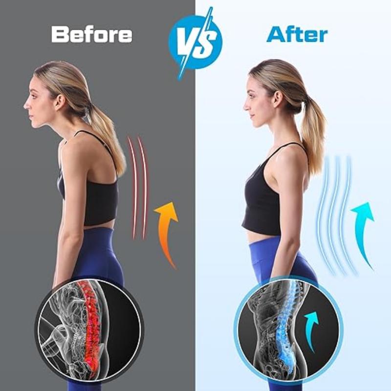 NEENCA Compression Back Brace for Lower Back Pain, Herniated Disc, Lumbar Strain – Breathable Lumbar Support for Work, Lifting, Sciatica, Scoliosis