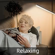 Desk lamp,LED Lamp with Wireless Charger,USB Charger Port,Touch Control,3 Color Modes,5 Brightness Levels,Eye-Protecting Table Lamp,Led Lights for Bedroom,Home,Office,Black
