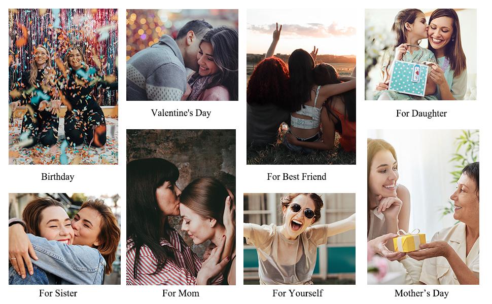 TOUPOP Valentines Day Gifts for Her,s925 Sterling Silver Rose Flower Heawrt Pendant Necklace Fine Jewelry with Created Austrian Crystal,Anniversary Mothers Day Birthday Gifts for Women Her Wife Mom Girlfriend Lady TOUPOP Valentines Day Gifts for Her,s925 Sterling Silver Rose Flower Heawrt Pendant Necklace Fine Jewelry with Created Austrian Crystal,Anniversary Mothers Day Birthday Gifts for Women Her Wife Mom Girlfriend Lady