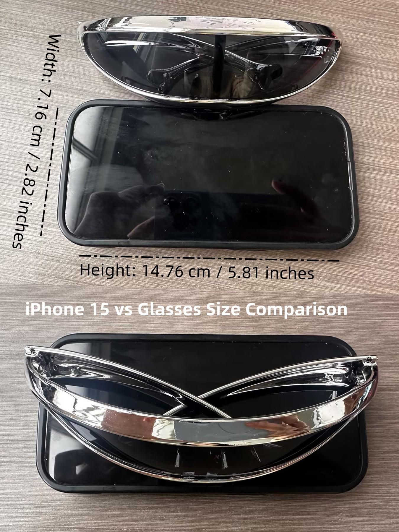 【1pay】Future-Ready Metallic Narrow-Frame Sunglasses | Bold Y2K Style Shades (Size runs small, please check size chart before ordering)