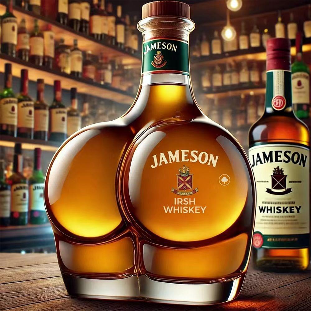 Funny Boot Shape Whisky Decanter, Novelty Alcohol Bottle for Bar & Home Decoration, Perfect Funny Gift for Whisky Enthusiasts