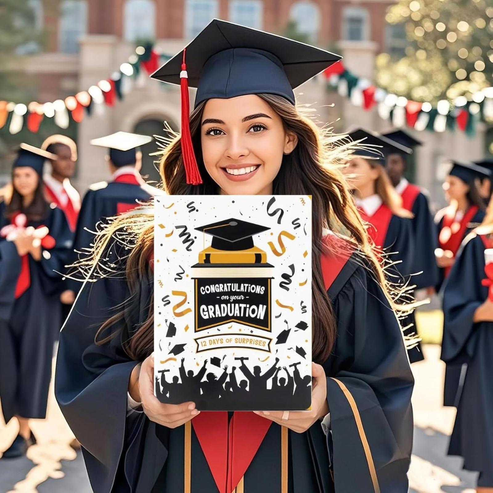 Graduation Countdown Gift Box, 12-day Graduation Countdown Gift Box ...