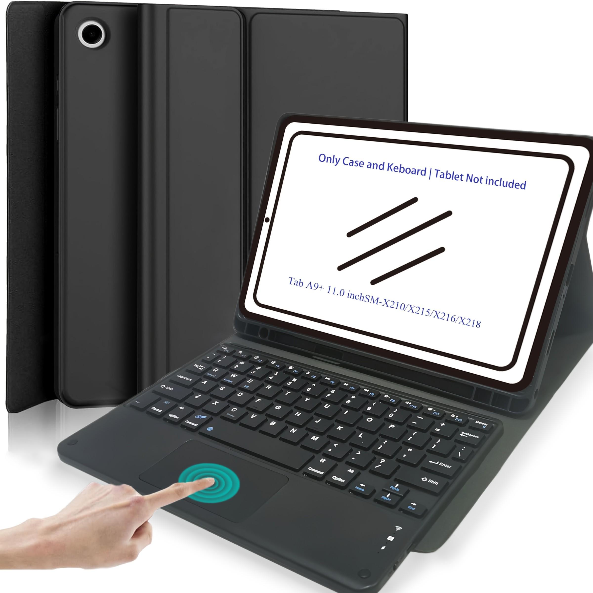 Keyboard Case for Samsung Galaxy Tab A9 Plus 11.0-Inch, Detachable with Pen Holder, Compatible with Sm-X210/x215/x216/x218, Tablet A9+ 5g