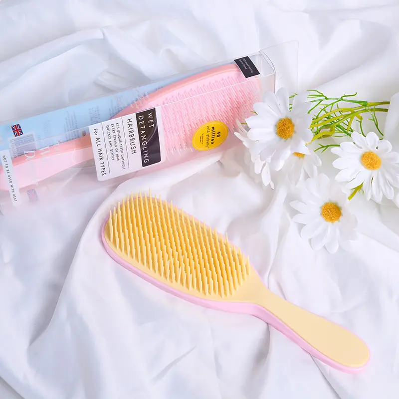Smooth Hair Massage Comb for Women, Curly Hair Air Cushion Comb, Anti-Knotting Writing Comb, Home Use Air Cushion Hair Comb, TT Comb