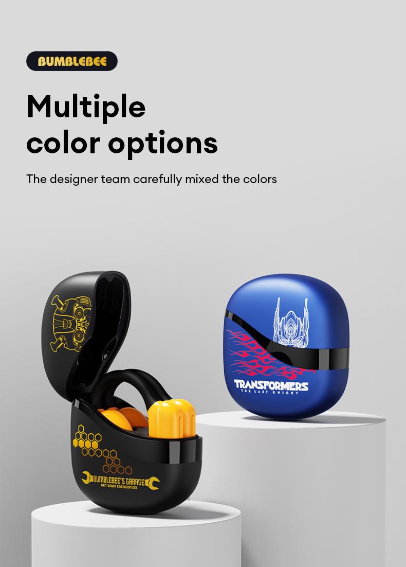 Transformers T21 Ear-Mounted Bluetooth Headset Bluetooth 5.4 360°Stereo Sounds Effects Large Capacity Battery