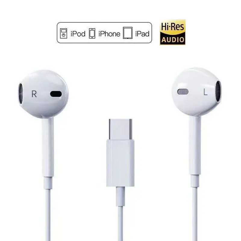 For iPhone-specific headphones! Lightning port: built-in microphone & volume control. White versatile, easy for daily use! The best choice for gift giving