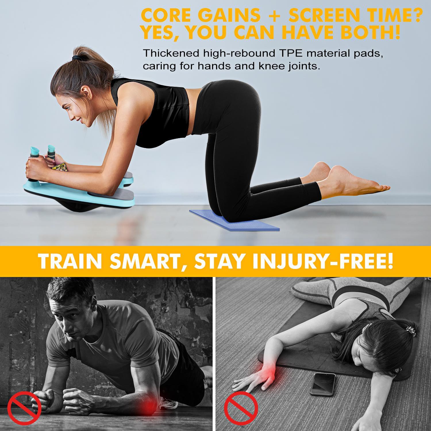 Valentine's Day Gifts for Beginners - Plate Balance Board for Core & Abs Workout at Home, Tone Body & Improve Posture, Perfect Exercise Equipment for Women Valentine's Day Gifts for Beginners - Plate Balance Board for Core & Abs Workout at Home, Tone Body & Improve Posture, Perfect Exercise Equipment for Women