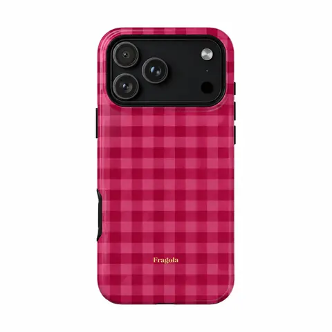 Pomegranate & Strawberry Customized TPU-Polycarbonate Silicone Waterproof Smartphone Case Cover Casing - Durable Device Accessory, Multi-Model Protector with Non-Woven Layer for iPhone 18 Pro Max,17,16,15,14,13,12,11 Pro,Max,Air,Plus