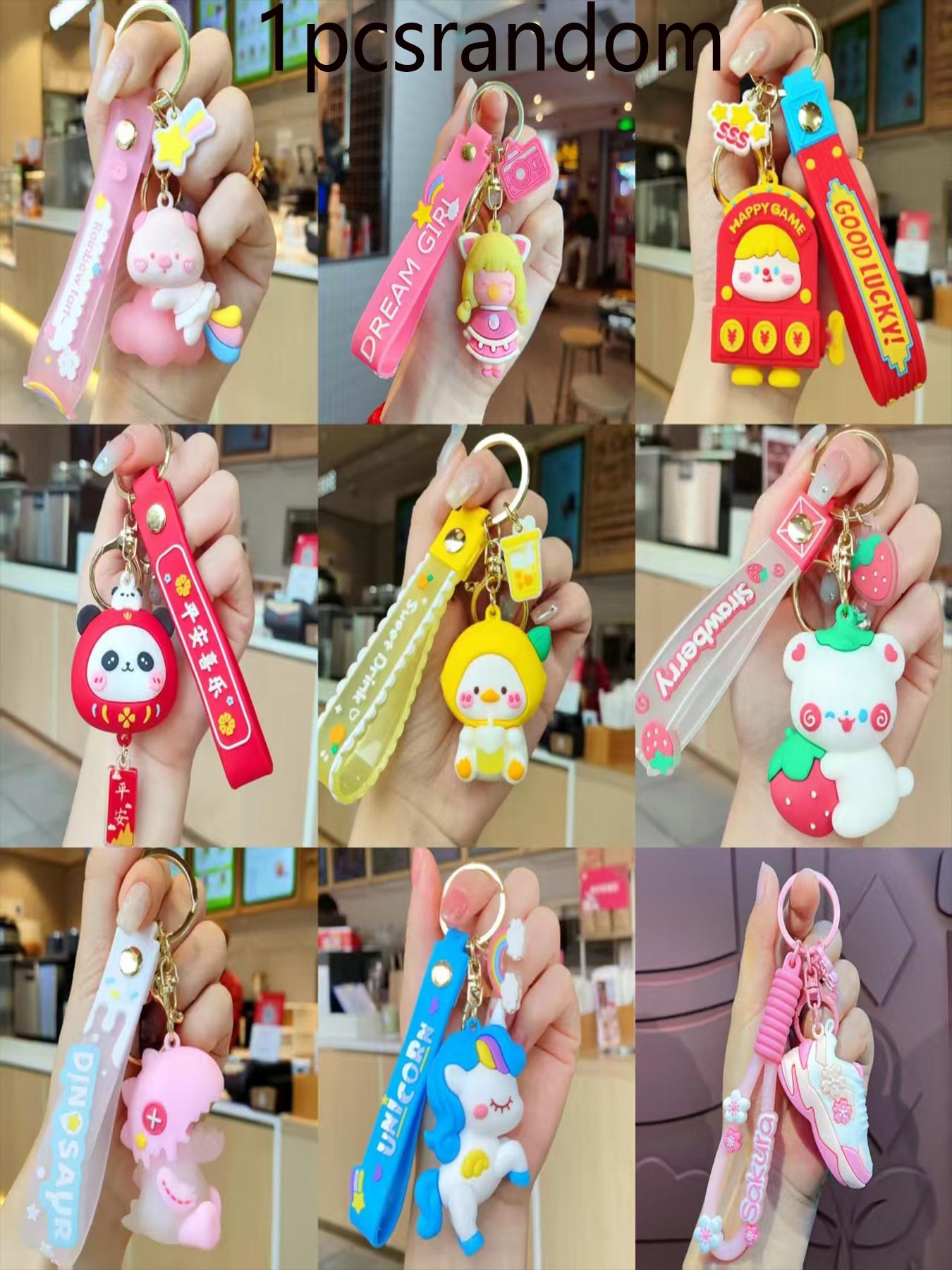 Creative Cartoon Resin Keychain, Unisex Backpack Charm, Arcade Machine Pendant, Night Market Gift, Wholesale, Cartoon Keychain