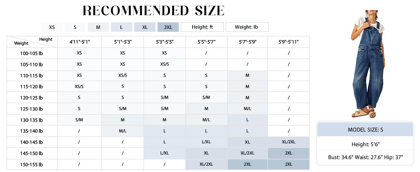 Danedvi Women's Casual Denim Overalls Adjustable Straps Jeans Pants Jumpsuits with Pockets