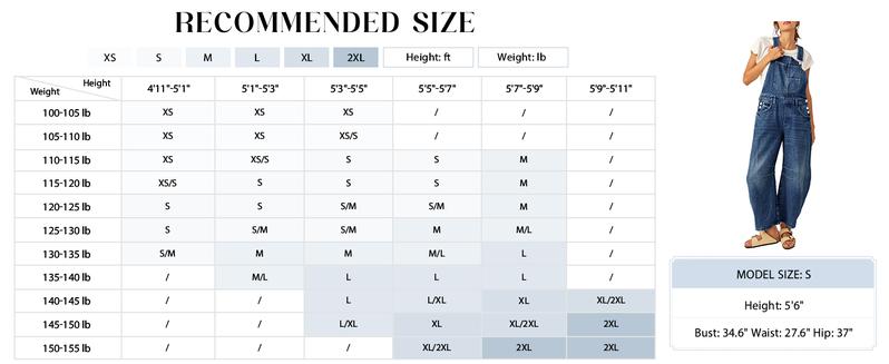 Danedvi Women's Casual Denim Overalls Adjustable Straps Jeans Pants Jumpsuits with Pockets