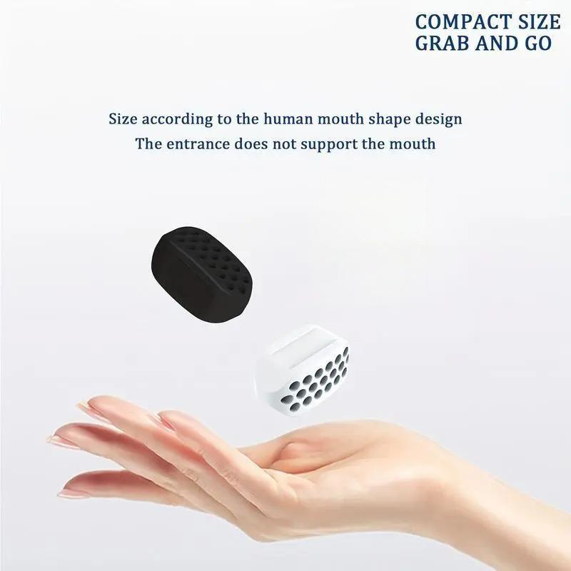 Silicone Jaw Exercise Ball, Facial Sculpting Tool, Chin Line Fitness Bite Ball, Neck Shaping Device, Double Chin Workout, Beauty Aid