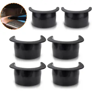 6 Pcs Long-Lasting Plastic Pool Table Pocket Liners, Billiard Accessory Set