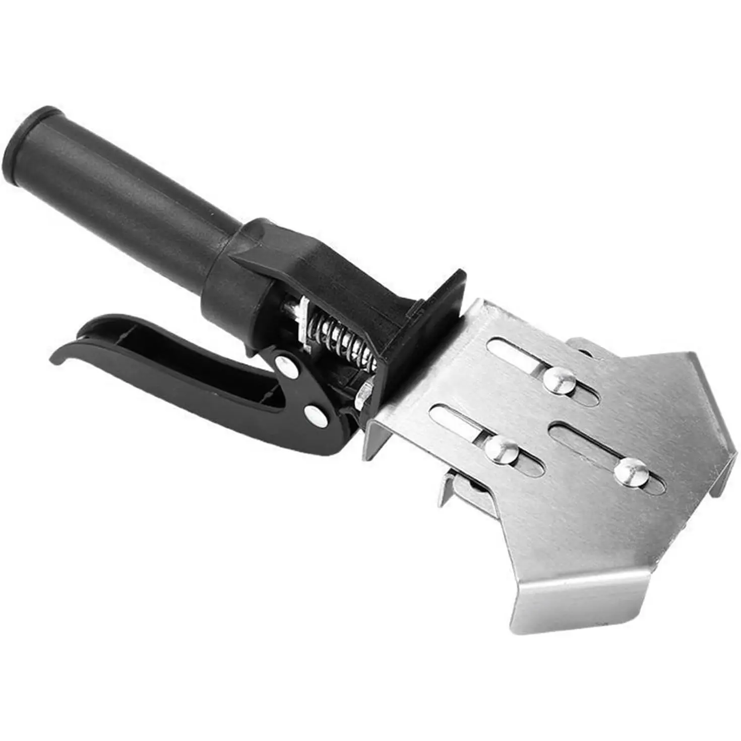 90° 1-Handed Self-Adjusting Stainless Steel Woodworking Clamp - Heavy Duty Cold Riveted Tool for 6-35mm Boards, Easy Cabinet & Frame Assembly, Tools