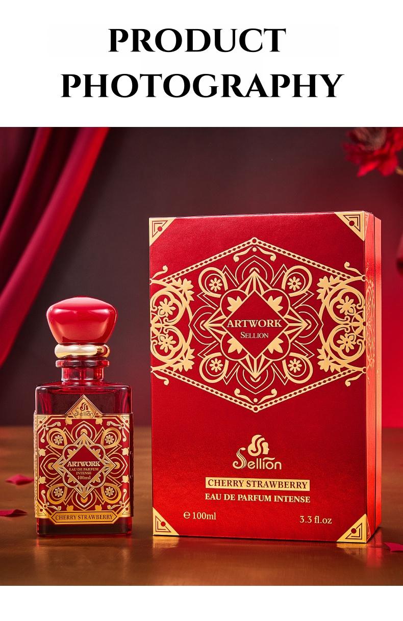 100ML Ruby Perfume, Oriental Food Scented Women's Perfume, Elegant Gift Box, Daily Use, Daily Wear Fragrance, Travel, Christmas Gift