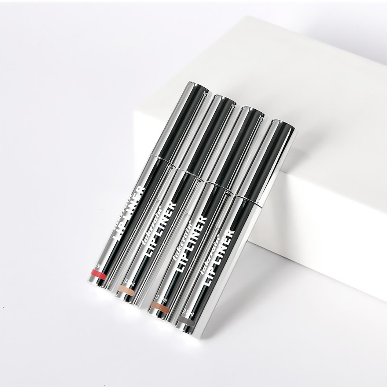 Peel Off Matte Lip Liner, 4 Counts/set Long Lasting Peel Off Lip Stain, Semi-permanent Matte Lip Stick,Women's Gifts，Mother's Day Gift