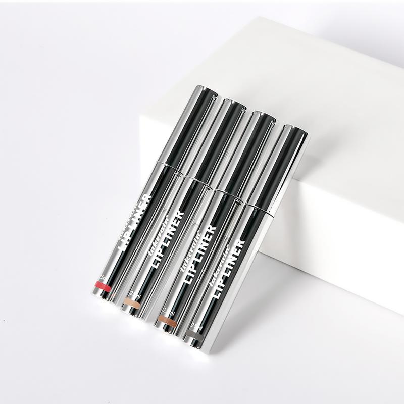 Peel Off Matte Lip Liner, 4 Counts/set Long Lasting Peel Off Lip Stain, Semi-permanent Matte Lip Stick,Women's Gifts，Mother's Day Gift