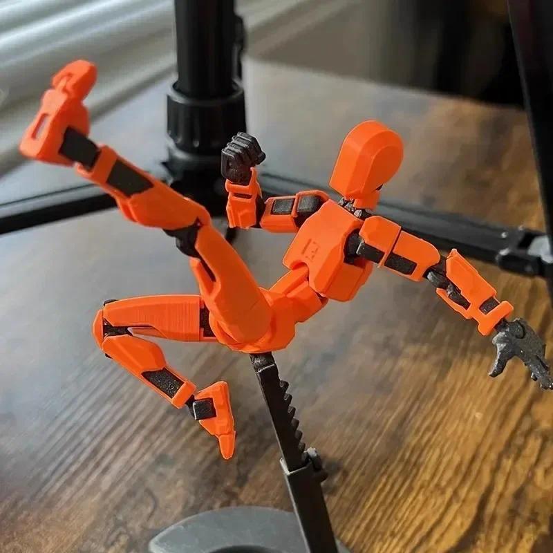 Multi-jointed movable and deformable robot 2.0, 3D printed dummy, 13 motion puppets, adult games, Articulated Figures, Action Figures Set