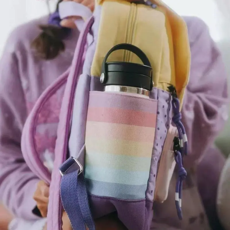 Anime OMORI Cartoon Yellow Cat Backpack Cute Lightweight Student Schoolbag Travel Large Capacity Shoulders Bag