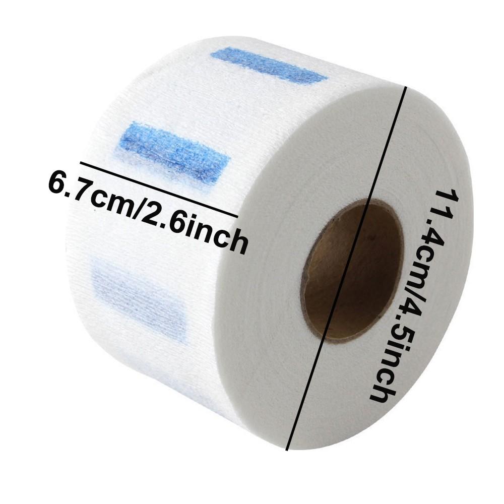 Disposable Barber Haircutting Neck Strip, Barber Paper Neck Wrap Neck Muffler Roll, Hair Cutting Accessory, Hairdressing Tool for Salon Stylists and Barbers