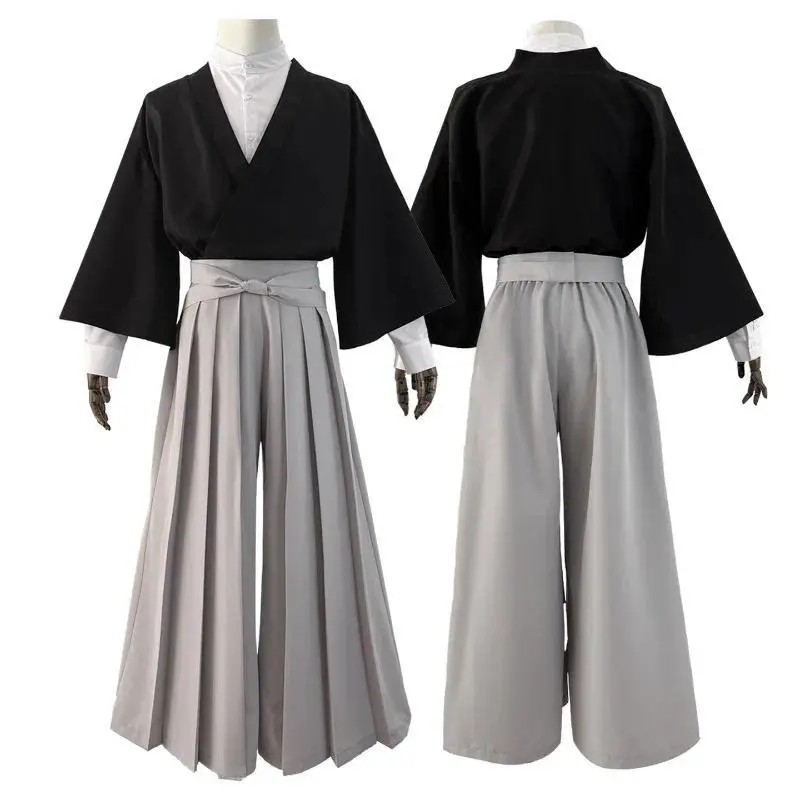 Zenin Naoya Anime Cosplay Costume Wig Kimono Top Pants Shirt Suit Set Halloween Christmas RolePlay Party Carnival for Women Men