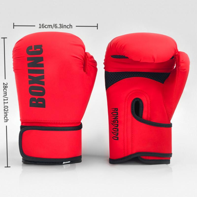 Boxing Gloves for Kids Adults Training Sparring Punching Bag Muay Thai Kickboxing Heavy Duty Padded Professional MMA Gloves