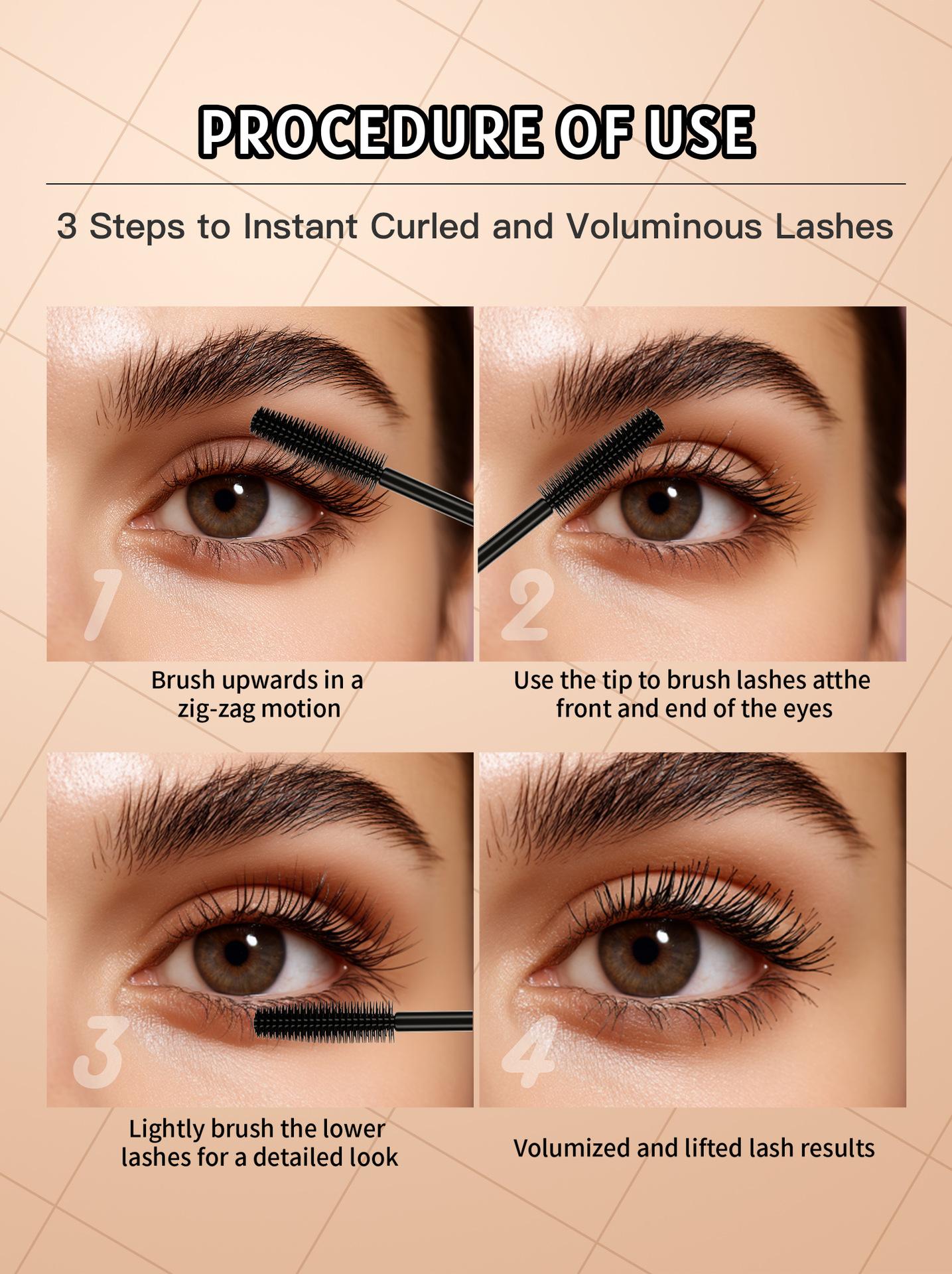 QIC Royal Crown Mascara 5D Fanning Effect for Sky-High Lashes! Achieve Length, Curl & Volume in One Swipe, The Secret to Fluffy Doll Lashes #mascara #makeuptok