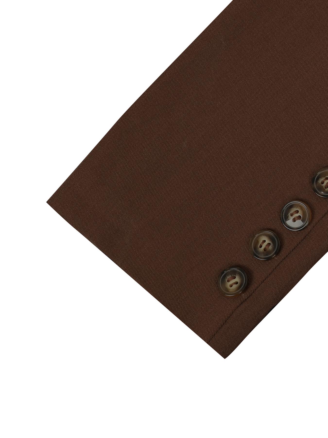 Women's Side Tie Waist Patchwork Long Sleeve Fitted Blazer Jacket, Fall Fashion, Elegant Office Wear, Casual Outerwear, Womenswear