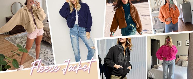 Yeokou Women's  Fleece Scrub Jacket Winter Spring Coat Warm Button-Down Nurse Outfit for Fall & Daily Wear