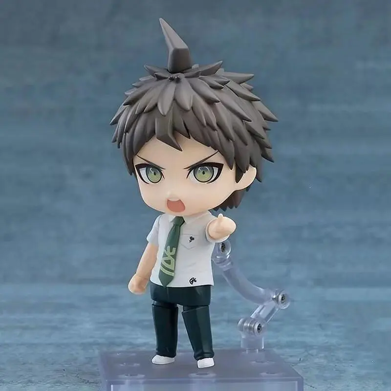  Nendoroid 2828 Hinata Hajime Super Danganronpa Poseable Interchangeable Face Action Figure Collectible Desktop Decor Toy Gift