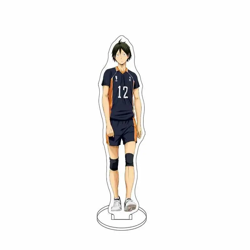 Haikyuu!! Hinata Shoyo Nishinoya Yuu Kozume Kenma Acrylic Cartoon Stand Model Plate Desk Ornaments Gift Keychain Accessories